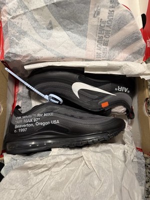Nike Off-White x Air Max 97 Black Size 7.5 Brand New Never Worn