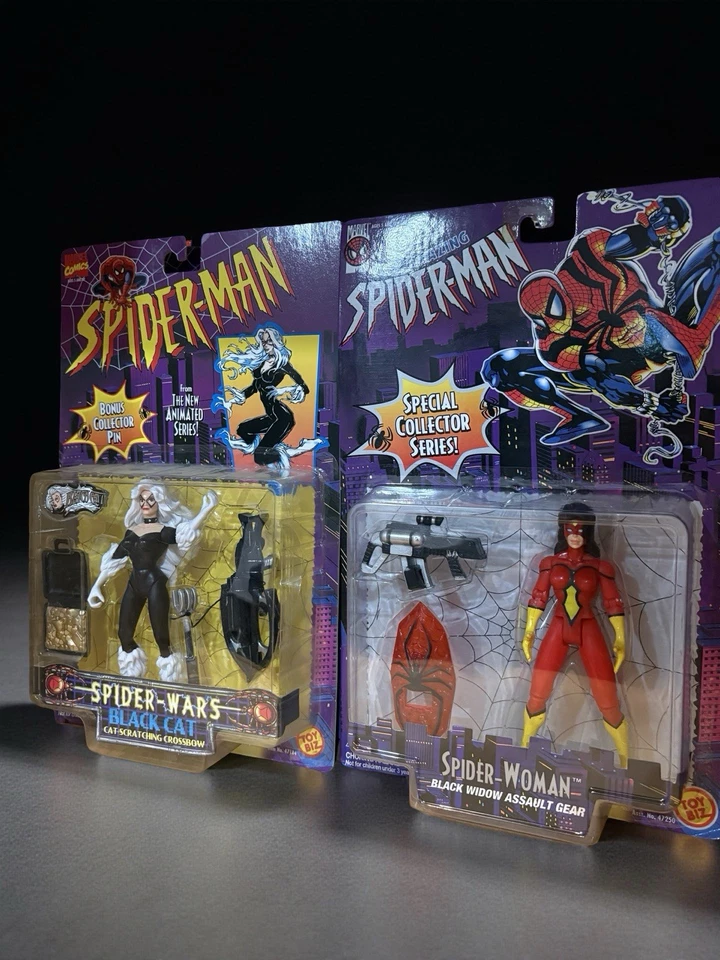 Paquete de figuras de acción de Spider Man compañera femenina nueva acción de Spiderman Foto 4 de 4