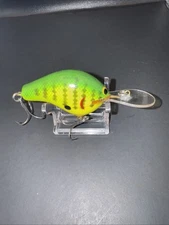 Vintage Bagley All Brass DB2 Color Green Crawdad Fishing Lure