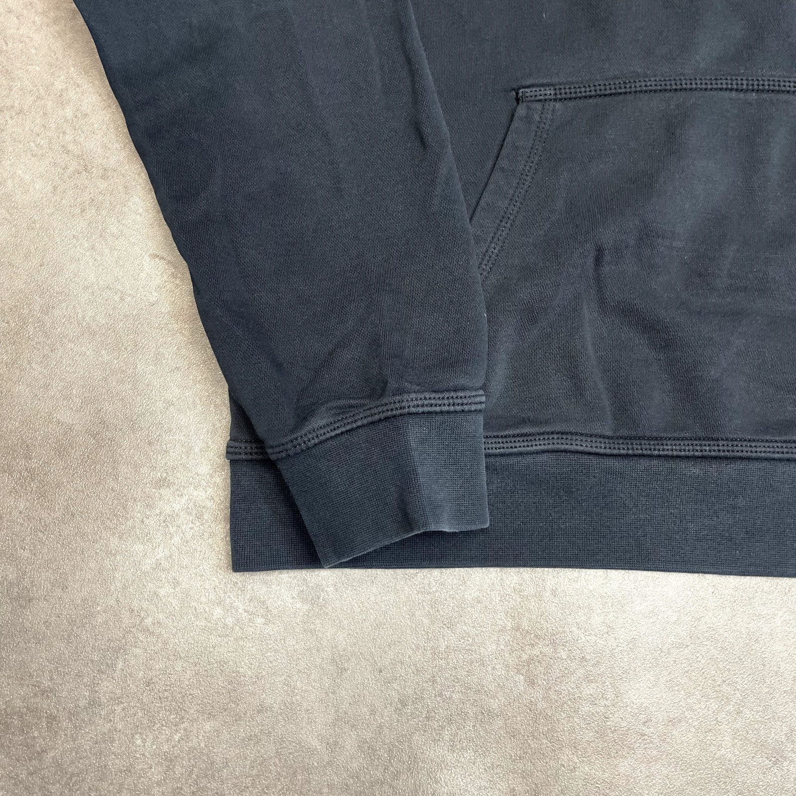 Nike Hoodie Mens Y2K Centre Swoosh Pullover Sweatshirt, Black, Large image 5