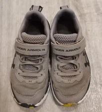Under Armour Assert 9 Preschool Boys Running Shoes size 12k Gray