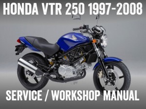 Honda Vtr250 Mc33 Workshop Repair Service Owners Manual Cd Pdf 1997 08 Ebay Honda Vtr250 Mc33 Workshop Repair Service Owners Manual Cd Pdf 1997 08 Ebay