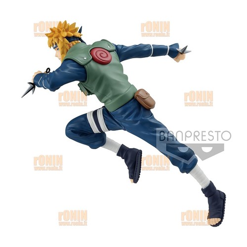 MINATO NAMIKAZE - VIBRATION STARS - NARUTO SHIPPUUDEN BANPRESTO FIGURE NEW - Foto 5 di 6