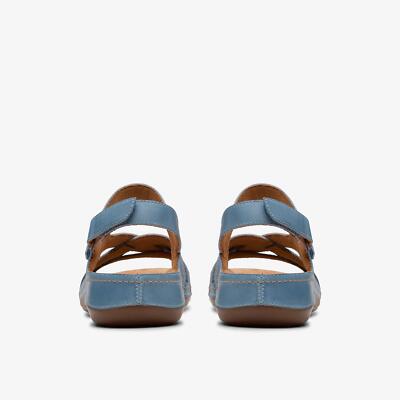 Clarks Women's Cecily Strap Blue Combi 26181424 | eBay