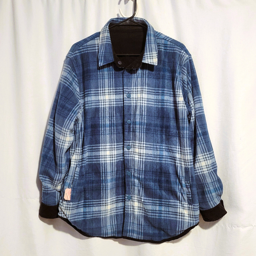 Love Tree Women's Size XL Reversible Jacket Corduroy Plaid Flannel Shacket