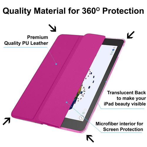 iPad Mini 7.9 5 4 3 2 1 Case A2133 A1538 A1599 A1489 A1432 Slim Cover Purple - Picture 71 of 96