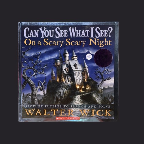 SIGNED Can You See What I See? On a Scary Scary Night • Walter Wick • 1st Print