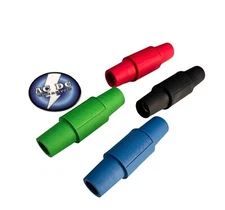 HUBBELL SER 16 CAMLOCK DEVICE DOUBLE FEMALE TURNAROUND COUPLER 4 PC SET BK/R/G/B