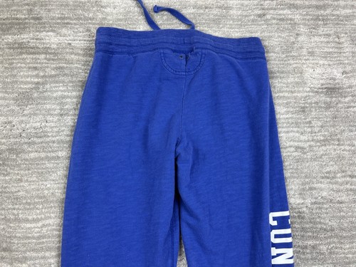 Pantalone Converse donna piccolo blu Spell Out Capri cropped coulisse pull on - Foto 9 di 13