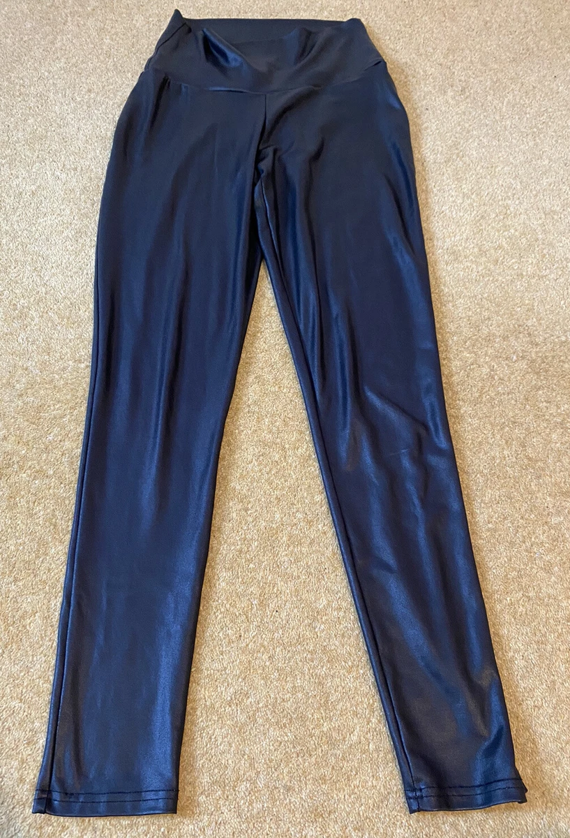 Mint velvet wet look leggings sale