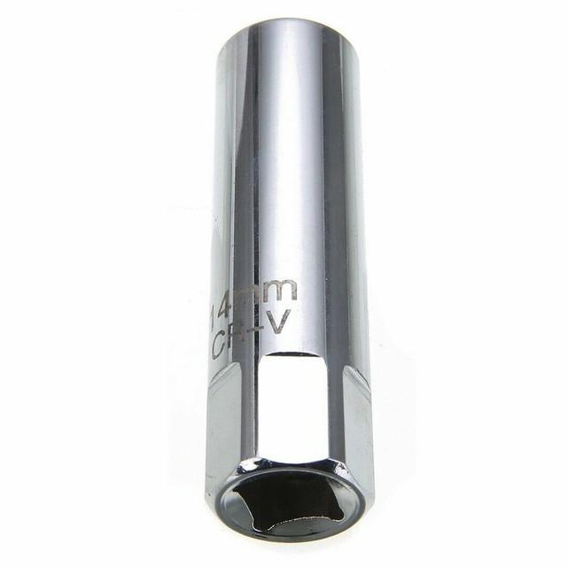 2pack 14MM & 16MM Thin Wall Spark Plug Socket 12Point Remover 3/8" &1/