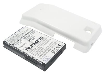 Battery Cell Fit CE HTC A6262 2200 mAh XL_White _Cover Li-ion