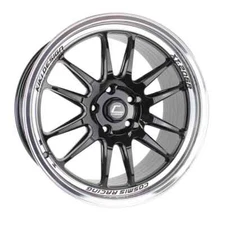 Cosmis Racing XT-206R-FF Flow Formed Black w/Machined Lip 18x9.5 +38mm 5x114.3