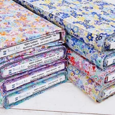 Threadart Premium Cotton Quilting Fabric Spring Picnic Collection - 3 Yard Cuts
