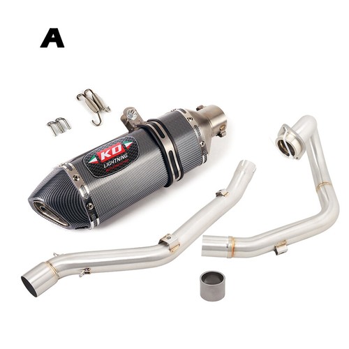 For Suzuki DRZ400S DRZ400SM 2000-2022 Whole Exhaust System Header Pipe Mufflers - Bild 2 von 11