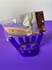 Vintage BUTCH Plug With Hook Harness NOS Redl Sport Canada Pink & White 4.5"