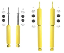 Monroe Front and Rear Shock Absorbers Gas-Magnum For Ford F-250 1975-1979 RWD