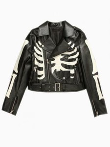 skeleton motorcycle jacket