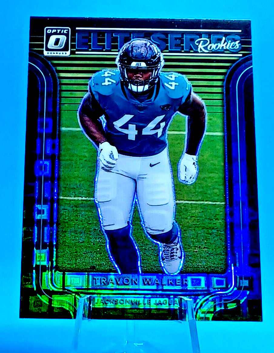 Travon Walker 2022 Panini Optic Elite Series Rookie Black Pandora Prizm RC 24/25