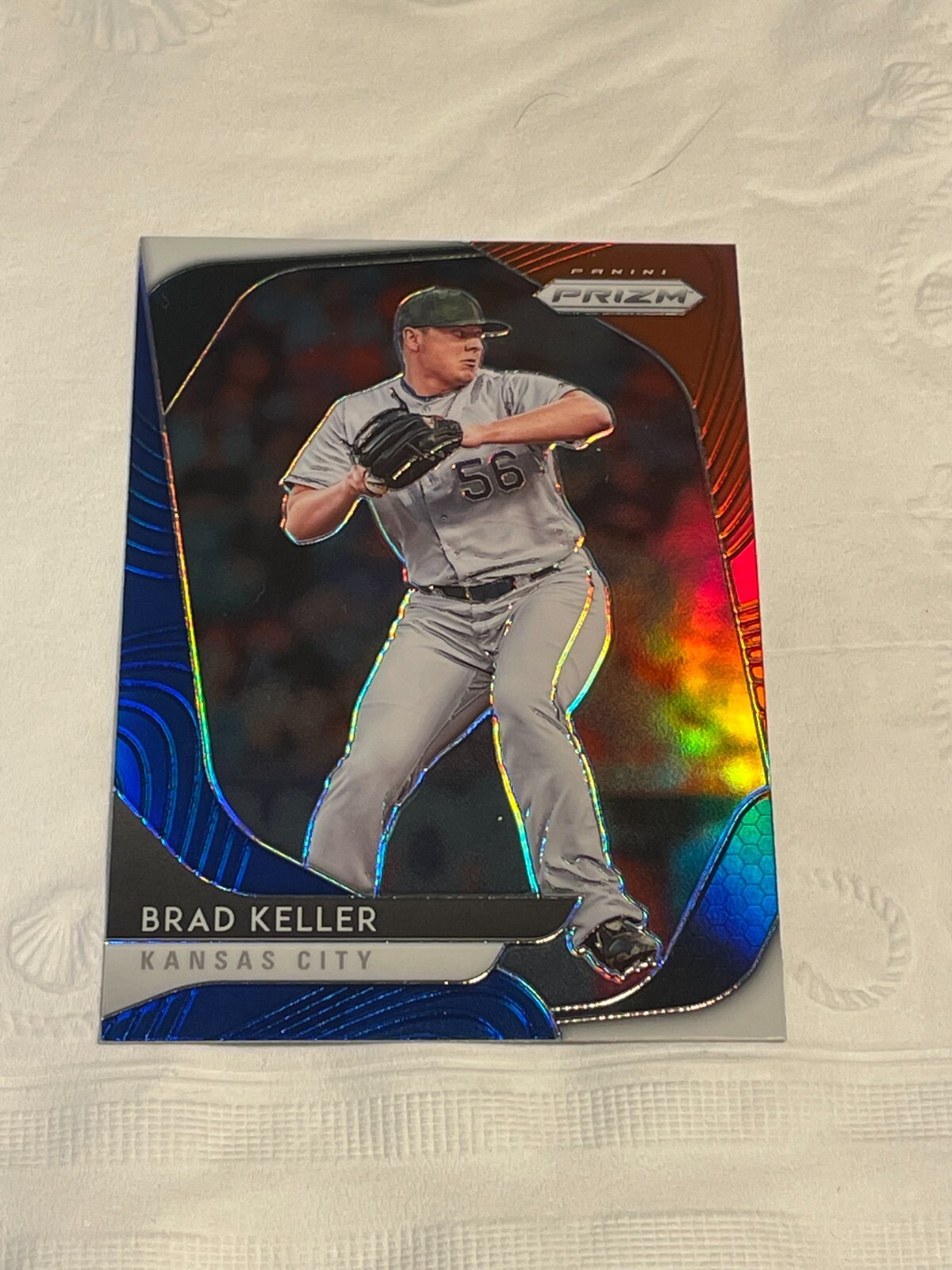 2020 PANINI PRIZM BASEBALL CARD RED WHITE BLUE BRAD KELLER 74 eBay