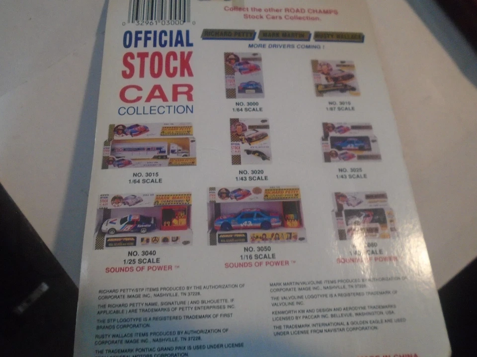 Road Champs #2 Rusty Wallace Pontiac Excitement Mobil, Auto Stock In Scala 1/64 - Immagine 2 di 2