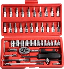 Caja De Herramientas Para Carro Llaves Inglesa Mecanicas Automotriz Mano Cocina