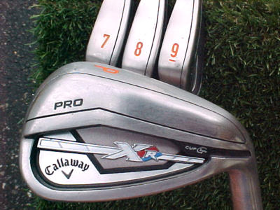 Callaway XR PRO Golf Clubs Irons Set thru PW w Dynamic Gold