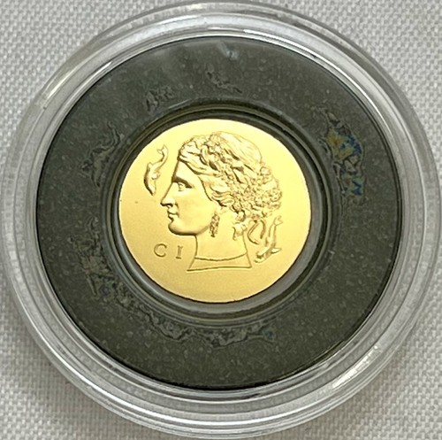 2023 Cook Islands .9999 Gold 0.5g $5 Coin 1 of 5000 In Capsule With COA - Picture 2 of 5