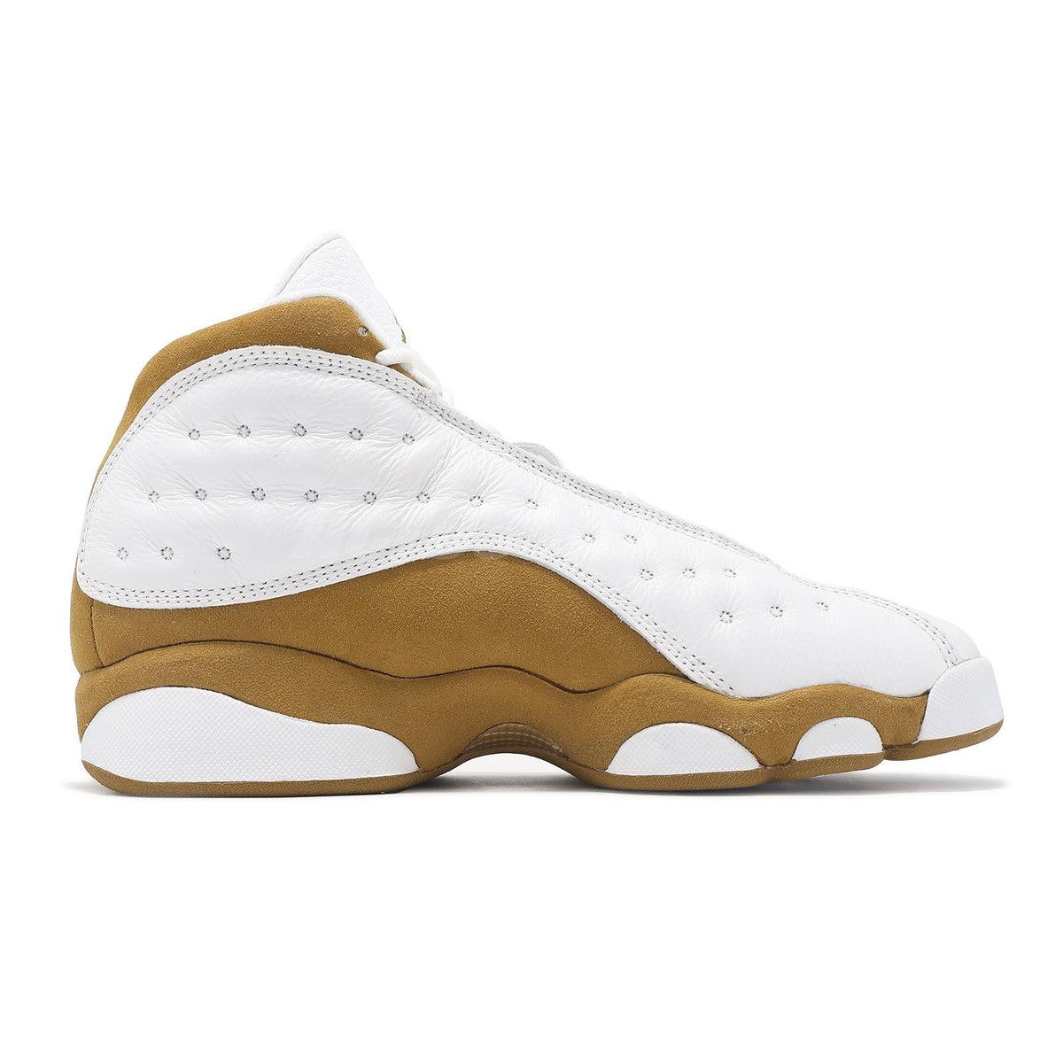 Air Jordan 13 ホワイト/ベージュ　ナイキ　ジャンプマン Nike Air Jordan XIII 13 AJ13 Retro Wheat White Men's Shoes 414571