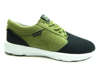 SUPRA HAMMER RUN OLIVE BLACK S55057 MEN SHOES SIZE 13