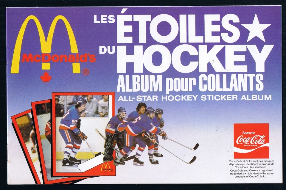 1982-83 MCDONALD’S STICKER + FOIL 1-36 & WRAPPER + ALBUM & TEAM LOT SEE LIST - Image 3 of 3