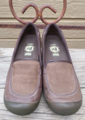 Merrell Plaza Spree Chestnut/Saddle Leather Loafers Shoes | eBay