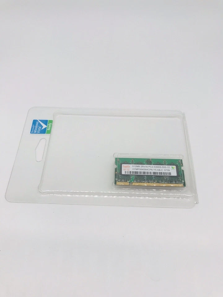 Hynix 512MB 2Rx16 PC2-5300S-555-12 MY 52 HYMP564S64CP6-Y5 AB-C 0739…22 - Image 4 of 4