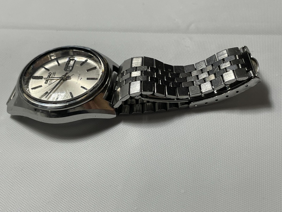 Vintage SEIKO 5 ACTUS 7019-7060 Automatic 21 J Day/Date