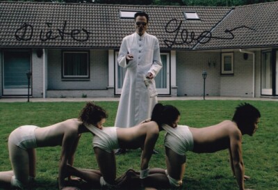Dieter Laser signed autograph 20x30cm Human Centipede in person autograph COA