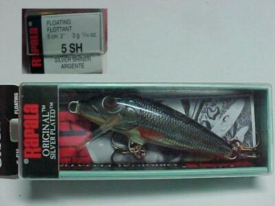 Leurre Rapala Original Floating – SH5 – Neuf Dans Sa Boîte Avec Papiers – Pêche