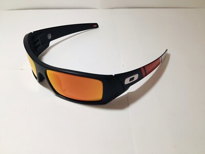 Oakley Gascan KC Chiefs 2020 Sunglasses- Matte Black/ Prism Ruby
