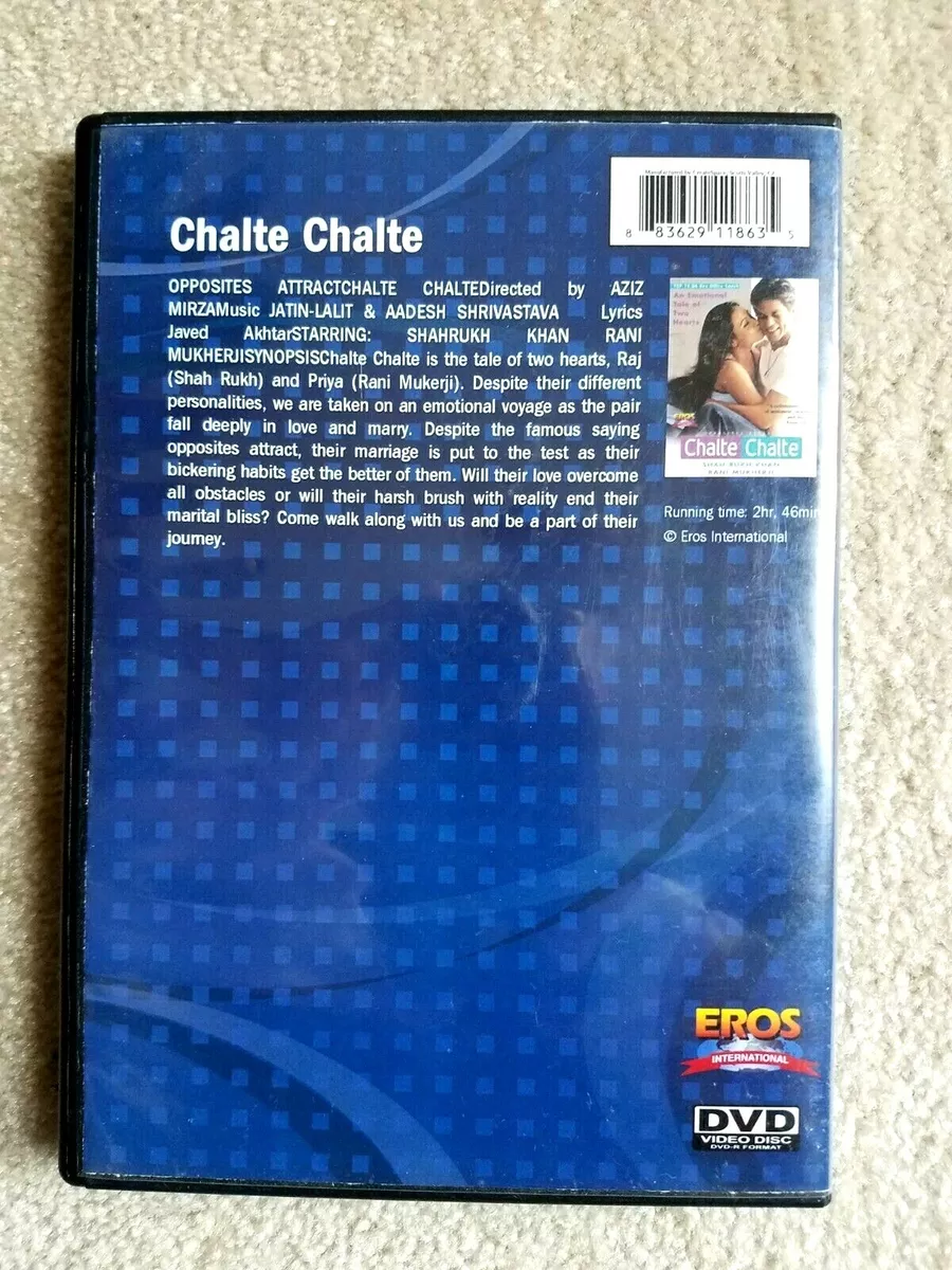 Chalte Chalte (2003) (DVD, 2006)