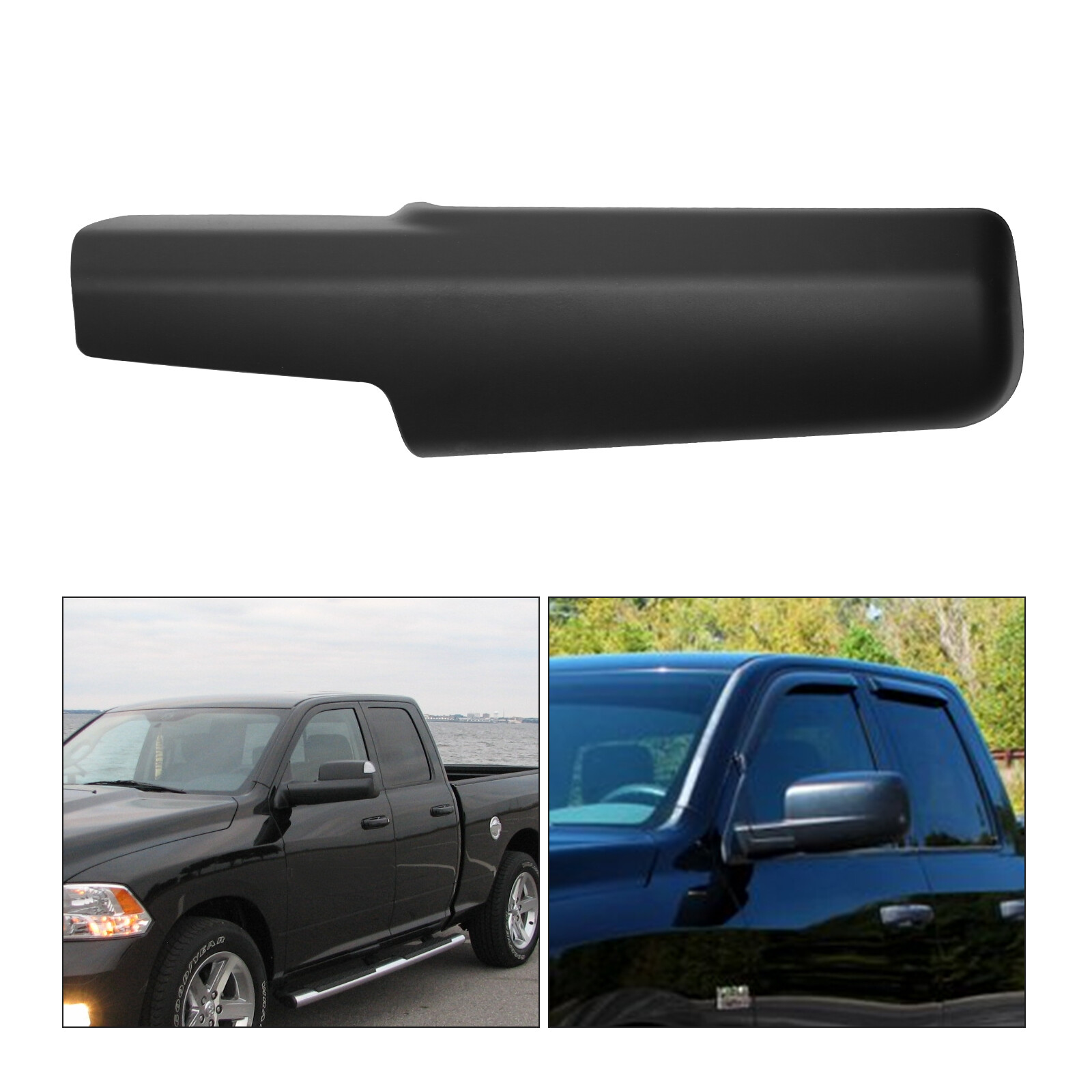 For Dodge RAM 2014 2015-2023 Passenger Right Side Trailer Tow Mirror Cover Cap E - Foto 12