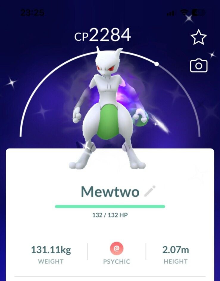 Mewtwo Shadow Brilhante (Shiny) - Pokemon Go - DFG