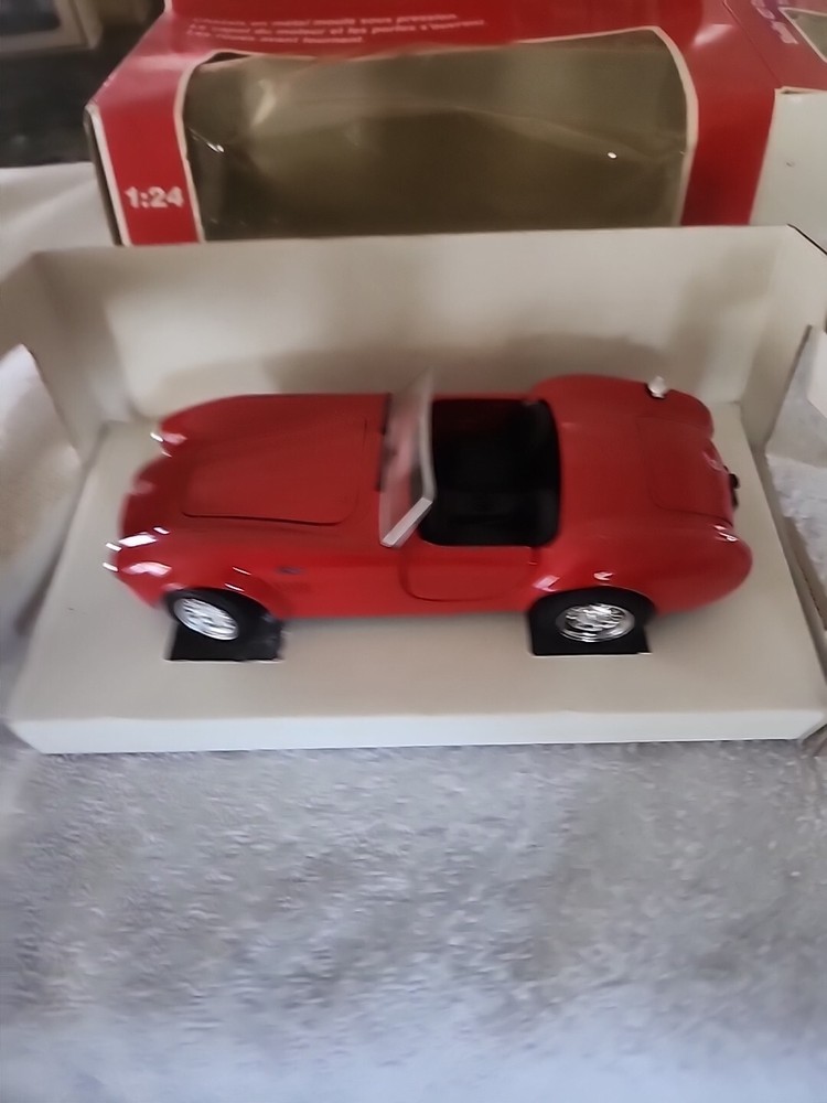 1989 Revell Shelby Cobra 427, Red, 1/24