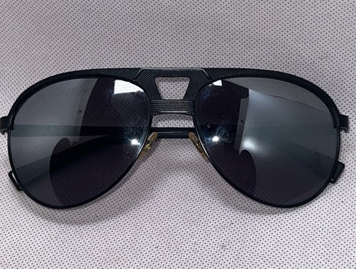 7 For All Mankind Aviator SunGlasses - Black (60-16-140) - Picture 7 of 8