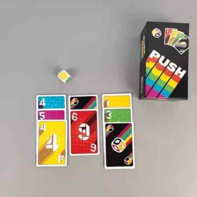 PUSH Family Card Game, for Ages 8+  Open but not played Chinese Edition