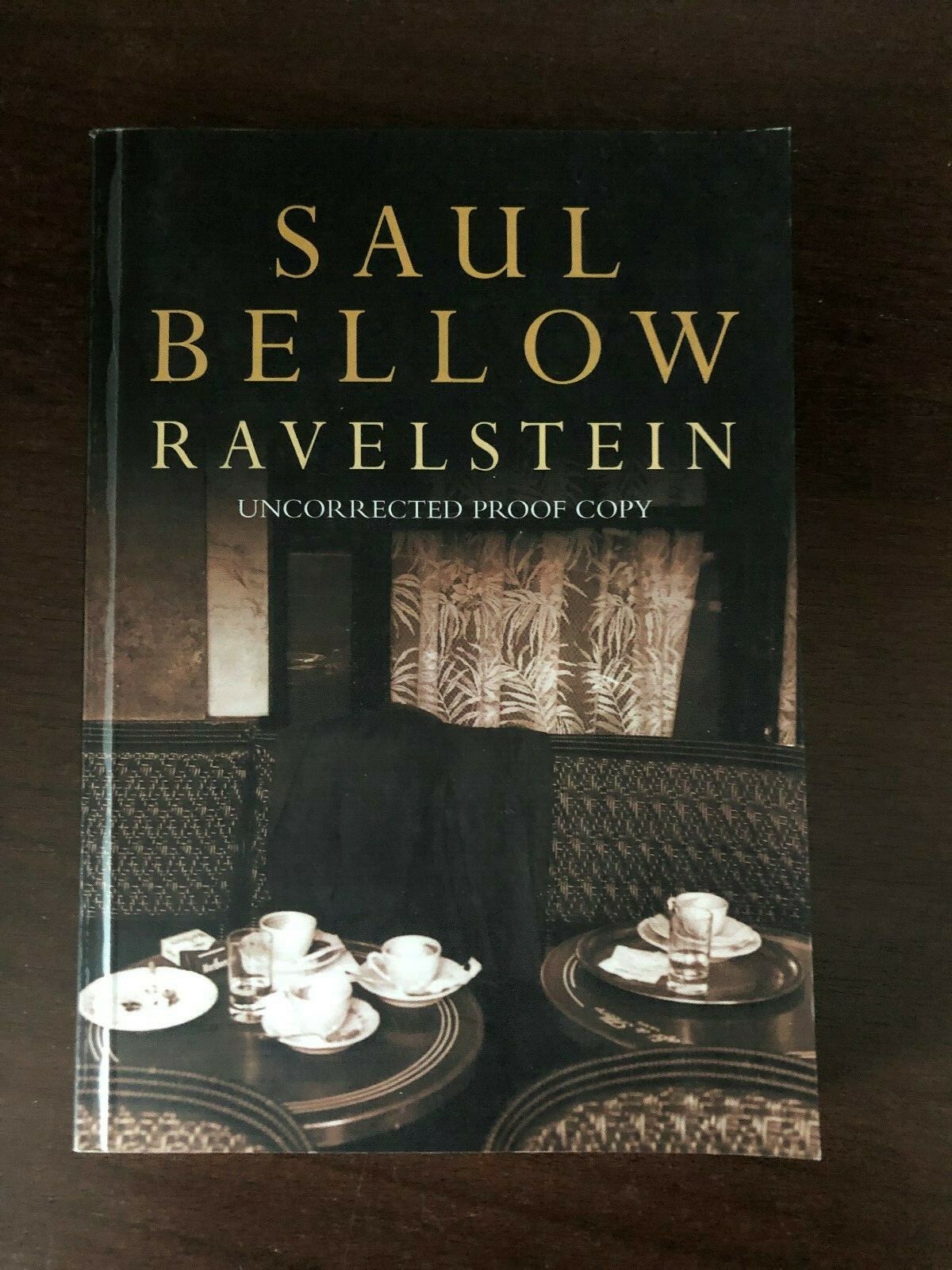RAVELSTEIN by SAUL BELLOW - VIKING - P/B - *PROOF*