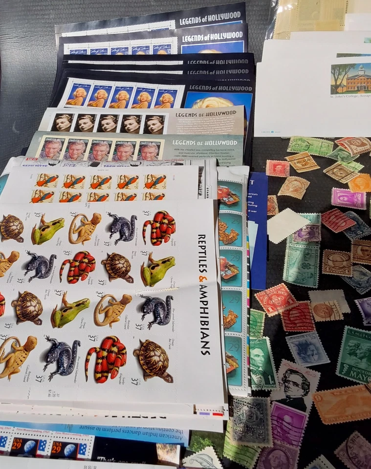 Estampillas postales de Estados Unidos de 1 centavo y más 🔥🔥🔥 Foto 3 de 4