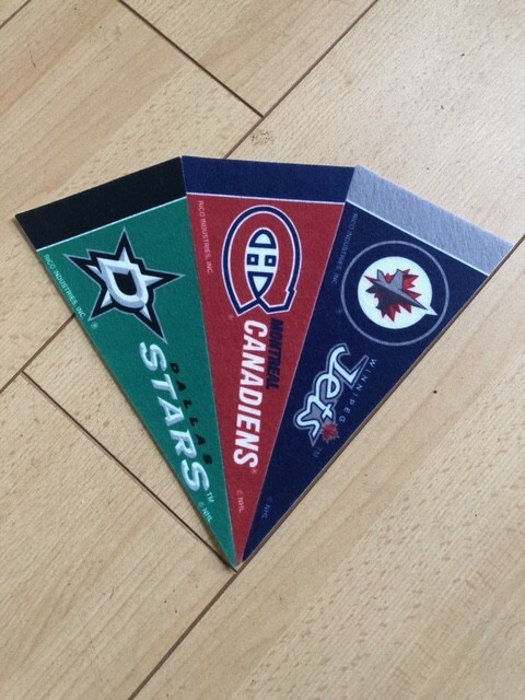 FANION PENNANT ICE HOCKEY GLACE PHANTOMS ICEHOCKEY TEAM