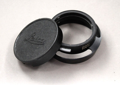 Leica Gegenlichtblende 12585 Metall mit Objektivdeckel 42mm fü Leica M Objektive