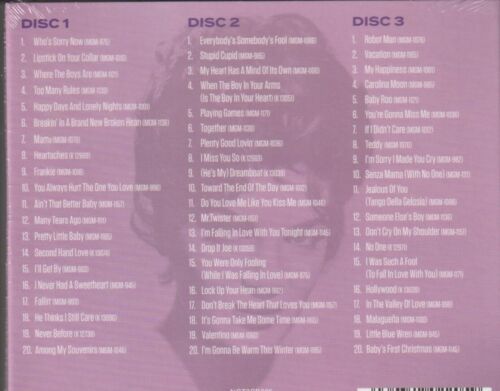 CONNIE FRANCIS Brand New SEALED 3 CD set "THE SINGLES COLLECTION " - 60 Songs