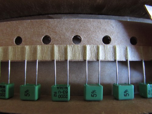 0.0022uF 2200pF 63V 5% WIMA FKP-2 Radial Polypropylene Film Capacitor 10pcs USA - Picture 6 of 9