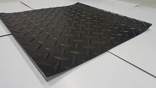 DIAMOND  Self-Adhesive Rubber Safety Mat 12 in. x 12 in. 